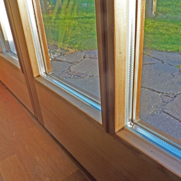 Holztür für Terrasse/Balkon